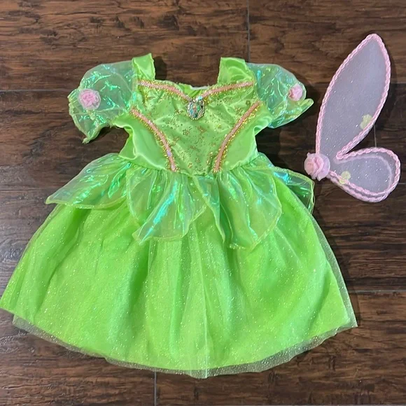 Disney Princess Tinker Bell Dress - Picture 1 of 4
